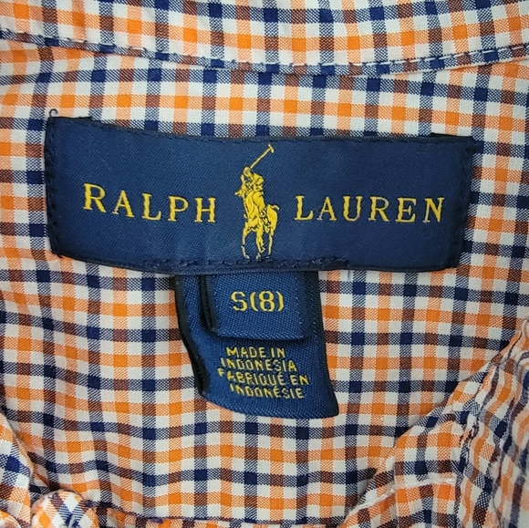 Ralph Lauren Blue Label boys long sleeve button down - Picture 3 of 4